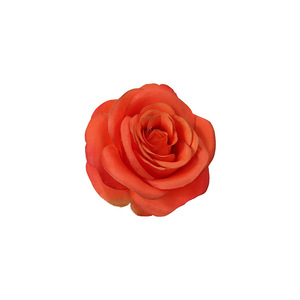 Fleur artificielle en soie haut de gamme, style vintage, rose réaliste, longue durée, design élégant et ondulé, pour mariage, salon, table à manger - Product Image 6