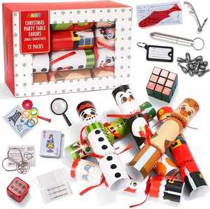 Bánh Kẹp Giáng Sinh Trang Trí Hình Pháo Hoa Tùy Chỉnh Cho Trẻ Em Kèm Quà Tặng Nhỏ - Product Image 6