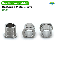 Manchon métallique pour guide d'implant dentaire Dentis One, pour perçage chirurgical, en titane de grade 5, fournisseur vérifié OEM ODM, expédition en stock sous 24H