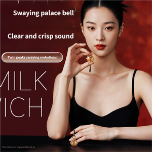 SM- Golden Milk Clip Jouets sexuels pour adultes Interaction de couple Accessoires de flirt Jouet de bondage - Product Image 3