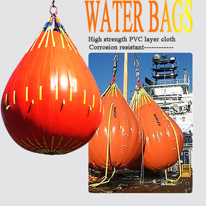 ถุงน้ำ PVC ความจุขนาดใหญ่ 1T-50T ความแข็งแรงสูง สำหรับทดสอบการรับน้ำหนักของอุปกรณ์ยก - Product Image 2
