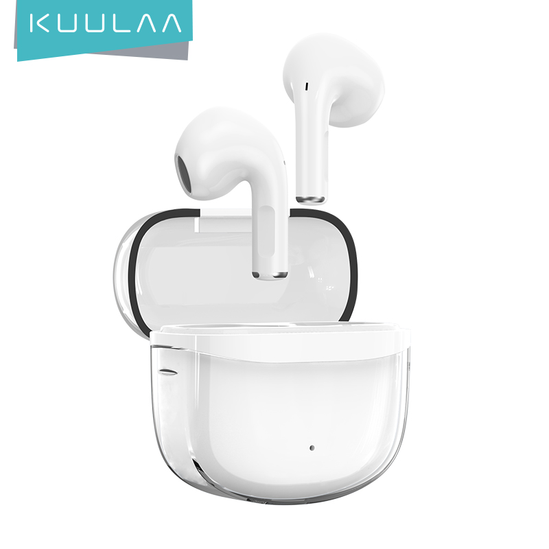 Беспроводные наушники KUULAA, TWS наушники с синими зубьями, Спортивная гарнитура для фитнеса, игровые музыкальные наушники с низкой задержкой