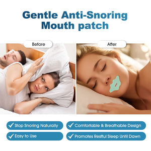 Ruban buccal efficace pour la prévention du ronflement Solution de sommeil confortable respirante Ruban buccal pour adultes Ruban de sommeil Collagène - Product Image 2