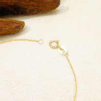 Pulseras de Oro Sólido de 9 Quilates con Cadena de Eslabones de 1 mm, Apilables y Simples, para Mujer, Joyería de 9k, Resistentes al Deslustre, Regalo