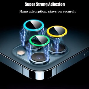 Protector <span class=keywords><strong>de</strong></span> Lente <span class=keywords><strong>de</strong></span> Cámara Luminoso <span class=keywords><strong>de</strong></span> Neón, Anti-Rayones, Fluorescente, Cobertura 3D para Teléfonos Móviles iPhone 16, 17, 18 Pro, Gran Venta - Product Image 6