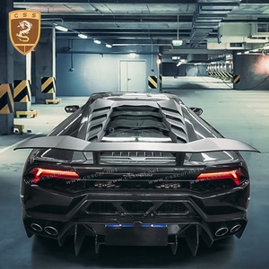 Vors estilo fibra de carbono de parachoques trasero de coche Kits de carrocería para <span class=keywords><strong>Lamborghini</strong></span> Huracan Lp610 Lp580 - Product Image 1