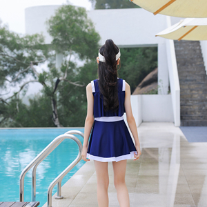 2025 New Style Girls <strong>Swimsuit</strong> Popular Foreign-Style Swimming Suit For 12-Year-Olds Big Kids Summer Hot Spring Outfit 1 Letter - Product Image 4