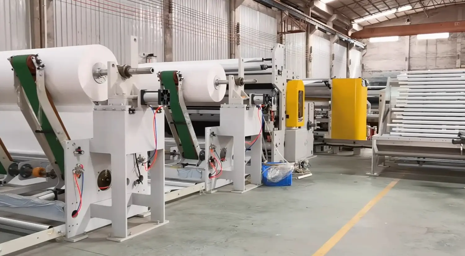 1880 Kitchen Paper Towel and Toilet Paper Making Small Machine 350 M/min Production Capacity Tissue Making Machines