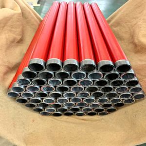 أنبوب حريق مسبق الصنع (أحمر) بأطراف ملولبة مزدوجة مقاوم للصدأ - Product Image 1