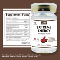 Cápsulas de raíz de Maca de etiquetas privadas OEM cápsulas Maxman de energía potente suplemento de Maca para aliviar el estrés