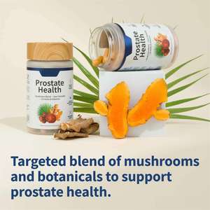 Capsule OEM di Saw Palmetto Naturale e Miscela di Funghi - Integratore Alimentare per Migliorare la Densità Ossea e il Sonno, 90 Capsule - Product Image 2