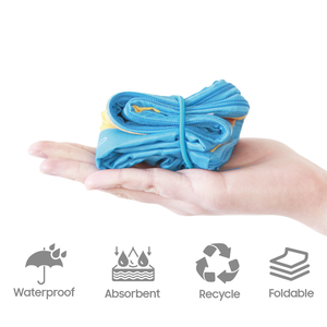 Funda Protectora para Paraguas Plegable, Microfibra 210D Poliéster, Impermeable, con Cierre - Product Image 4