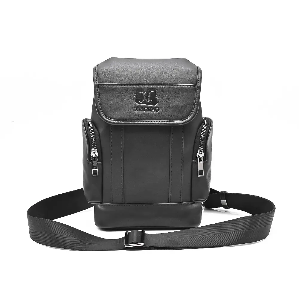 New Design Leather Mini School Backpack Waterproof Lightweight Custom Backpacks For Men