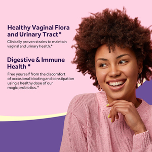 Probiótico 50 mil millones de CFU con 16 cepas <span class=keywords><strong>para</strong></span> mujeres Digestivo Inmune Vaginal y urinaria Salud Mejor Suplemento probiótico <span class=keywords><strong>para</strong></span> mujeres - Product Image 2
