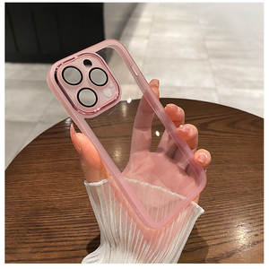 Funda Transparente para Teléfono Celular con Recubrimiento Electrolítico, para iPhone 17 Air, 16, 15, 14 Plus, 13, 12, 11 Pro Max, 8, 7 Plus, Xs Max, Resistente a Impactos - Product Image 6