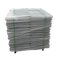 Boîte en treillis soudé galvanisé, panier en gabion, mur de soutènement en gabion pour l'aménagement paysager et la décoration de jardin