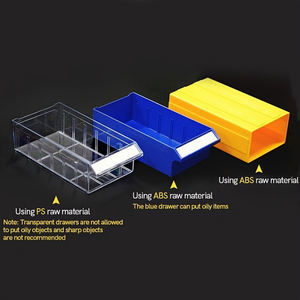 Leadloong F1, синие Настольные Ящики для хранения, 6 шт., 80*95*50 мм/7*3,7*2 дюйма, пластиковые ящики для хранения мелких деталей для ювелирных изделий - Product Image 4