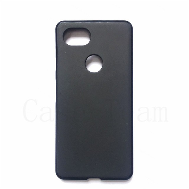 Manufacturer Wholesale Matte TPU Cases Soft Frosted Back Cover Silicone Mobile Phone Case for Google Pixel 2XL Black