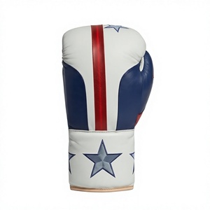 Gants de boxe Nabtay Sports en cuir véritable gaufré, antidérapants, à lacets, pour entraînement unisexe adulte, modèle Star - Product Image 1