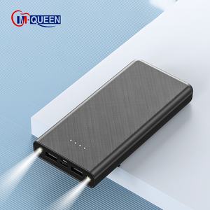 Banco de Energía de Carga Rápida Personalizado de 10000mah-20000mah con 4 Cables Integrados, Batería Externa de Emergencia Tipo C - Product Image 1