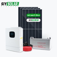 10KWh 20KWh batterie murale solaire à haut rendement LiFePO4 système hybride de stockage d'énergie domestique monocristallin photovoltaïque MPPT