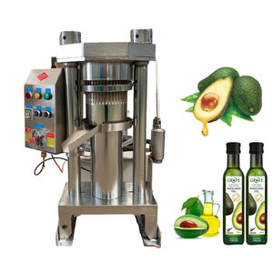 Presse à huile d'avocat vierge automatique en acier inoxydable de haute qualité, pressée à froid, haute productivité en Afrique, Guinée, Zimbabwe - Product Image 1