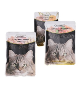 Suministros OEM para mascotas, venta al por mayor, aperitivos para gatos, aperitivos para perros, pollo liofilizado, pechuga de pollo, alimentos enlatados para mascotas liofilizados - Product Image 5