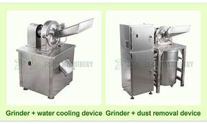 Broyeur de feuilles de manioc en acier inoxydable à bas prix avec moteur et roulement pour la fabrication de poudre alimentaire, faible bruit, 2,2 kW - Product Image 5