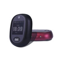 Reloj Inteligente GPS Resistente al Agua RF-V45 con Alarma de Caídas, Dispositivo de Rastreo GPS Personal 4G para Personas Mayores, Pulsera GPS