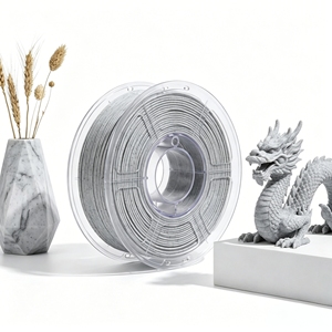Newmars 3dp High Speed PLA Marble Filament 1.75mm/2.85mm 450mm/<strong>s</strong> Fast Printing Low Shrinkage Stone Texture 3D Printer Filament - Product Image 1