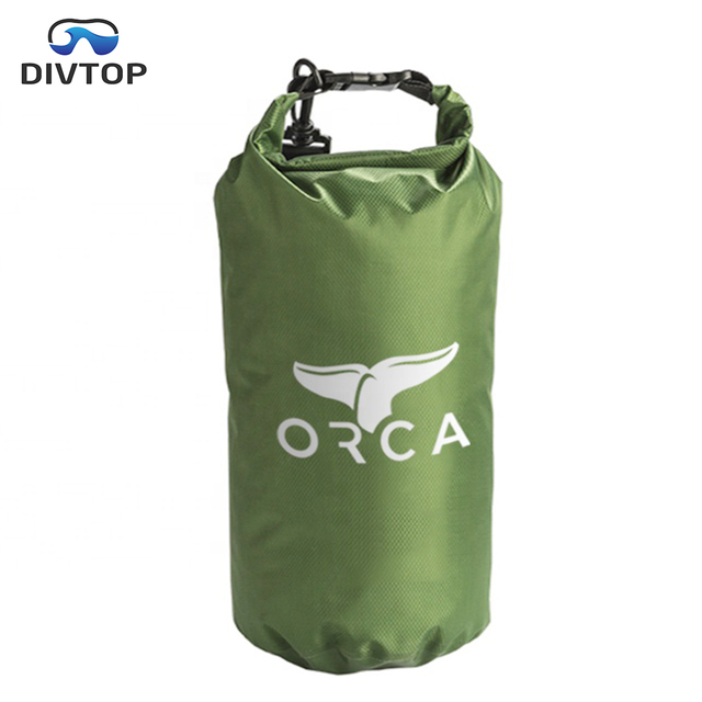 DIVTOP TPU PVC Custom Logo Waterproof Travel Dry Bag, Best Travelling Waterproof Dry Backpack