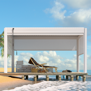 3x3 3x4 4x3 4x4 4x5 4x6 <span class=keywords><strong>6x3</strong></span> 6x4 6x4 6x5 6x6m Jardin moderne Extérieur Pergola à persiennes en aluminium Pavillon Gazebo Pergole pergola Pergola - Product Image 6