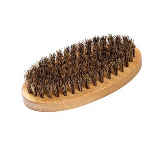 IStapromo Cadeaux en gros, Impression de logo personnalisé, Brosse de bain exfoliante en hêtre pour massage corporel, forme elliptique, à main - Product Image 1