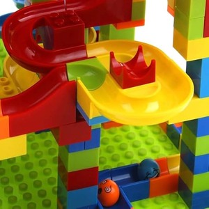 楽しい大理石ランビルディングブロックSTEMモンテッソーリ514個古典的な大きなブロックおもちゃ男の子のための女の子の建設おもちゃ - Product Image 3