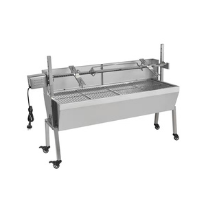 Máquina rotativa automática para churrasco, ao ar livre, grelha, carvão, galinha, cordeiro, cobertura, grelha