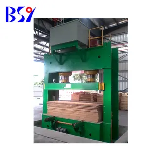 Línea automática de máquina de fabricación de madera contrachapada BSY para máquinas para trabajar la madera