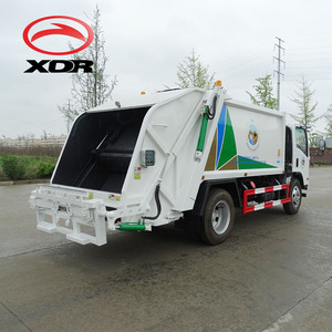 יפן משמש 8cbm 8ton פסולת אוסף מכבש אשפה משאית - Product Image 5