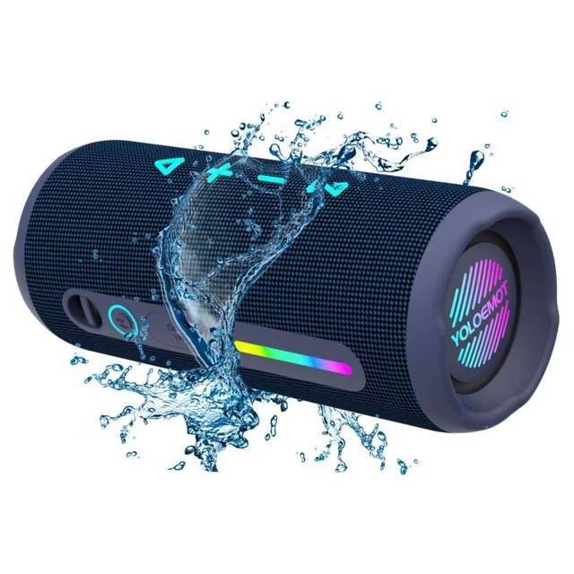Wholesale IP67 Dual Speakers Portable RGB Light TWS Pairing Long Battery Life Soaking Surround Stereo Experience