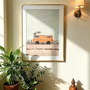 Modern Simple Aluminum Alloy Wall Hanging Black A2/A3 Oil Painting Advertising <strong>Certificate</strong> Photo <strong>Frame</strong> LTZ-3 - Product Image 1