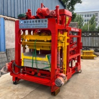 Machine à fabriquer des briques creuses en béton Zhongke modèle 4-20, très vendue en Afrique