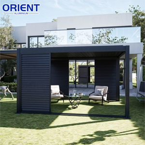 Personalizado <span class=keywords><strong>De</strong></span> Fabrica <span class=keywords><strong>Arcos</strong></span> Motorizados Personalizados, Pérgolas Y Gazebo Para Jardin Al Aire Libre, Pérgola <span class=keywords><strong>De</strong></span> Aluminio - Product Image 5