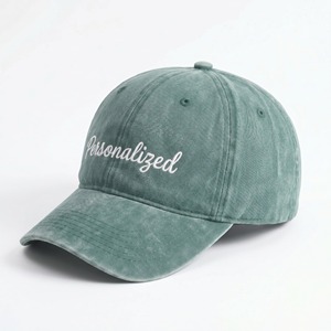 Casquette de baseball brodée personnalisée unisexe réglable en coton à 6 panneaux, style décontracté avec motif lettre sur le devant - Product Image 3