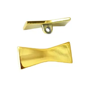 Dekoratif alaşım ilmek altın kanepe düğmesi mobilya için