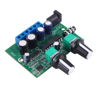 CKXIC Module de carte d'amplificateur de puissance numérique 2.1 canaux haute puissance pour subwoofer, DIY, pour boîtier audio vintage, produit audio 12V 6W 2 + 25W