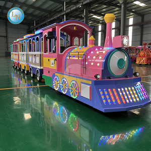 รถไฟไร้รางสำหรับบ้านและห้างสรรพสินค้าออกแบบมาอย่างดีสำหรับสวนสนุกนักท่องเที่ยวเที่ยวชมสถานที่โดยตรง - Product Image 2