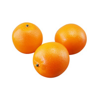 Gesimuleerde Oranje Schuim Fruit Fotografie Schieten Nep Oranje Model Voor Kerst Keuken Halloween Decor Kunstfruit