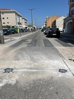 Étanche IP68, capacité de charge de 50 tonnes, éclairage à clou simple/double direction en option, couleur jaune, blanc, rouge, garantie de 3 ans