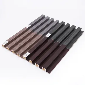 China Top Supplier Hot-selling Wpc Wall Panel Wood Facade Using Indoor And Inside Decoration Good Quality Cheap Price
