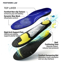 Semelles de sport en fibre de carbone EVA avec soutien de la voûte plantaire, légères, pour la course, améliorant la propulsion, antidérapantes, design confortable