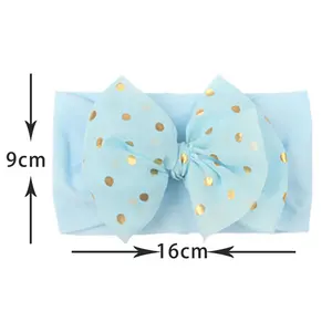 Kids Baby Accessories Headband Toddler Lace Bow Flower Hair Bands For Girls